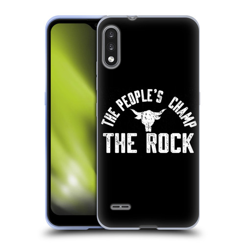 WWE The Rock The People's Champ Soft Gel Case for LG K22