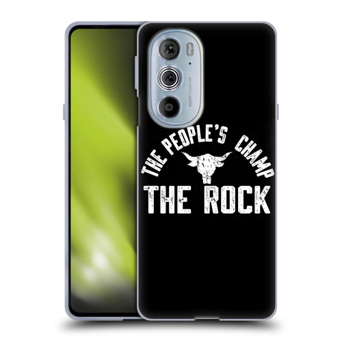 WWE The Rock The People's Champ Soft Gel Case for Motorola Edge X30