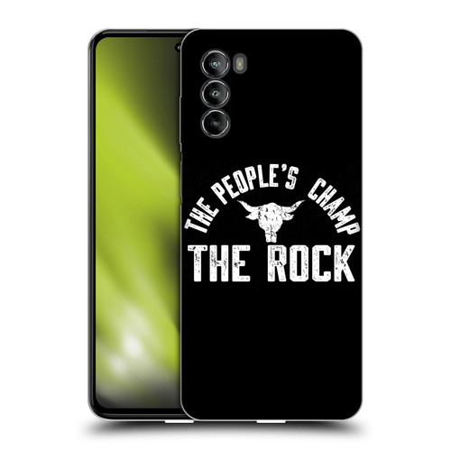 WWE The Rock The People's Champ Soft Gel Case for Motorola Moto G82 5G