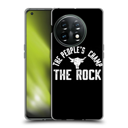 WWE The Rock The People's Champ Soft Gel Case for OnePlus 11 5G