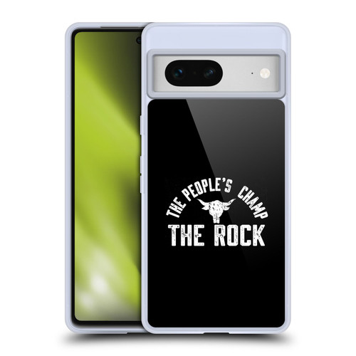 WWE The Rock The People's Champ Soft Gel Case for Google Pixel 7