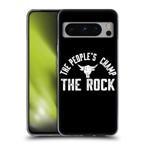 WWE The Rock The People's Champ Soft Gel Case for Google Pixel 8 Pro