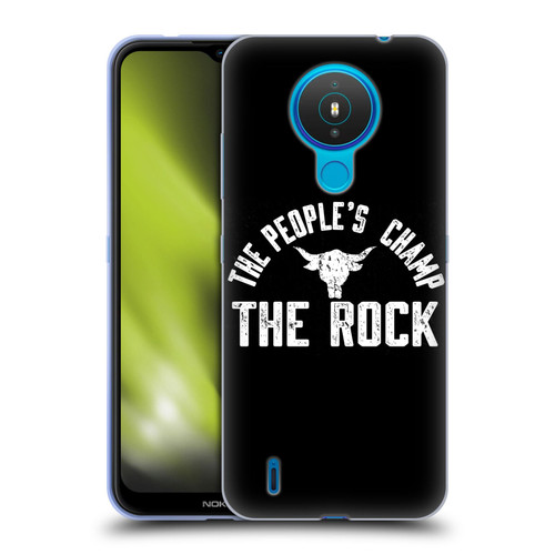 WWE The Rock The People's Champ Soft Gel Case for Nokia 1.4