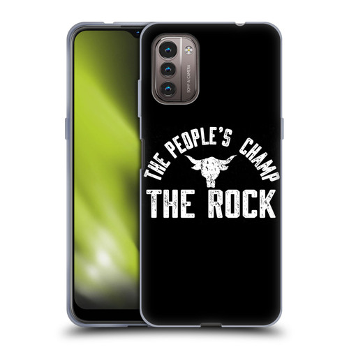 WWE The Rock The People's Champ Soft Gel Case for Nokia G11 / G21