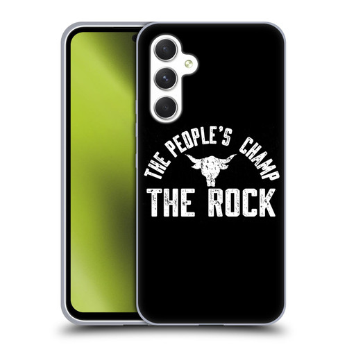 WWE The Rock The People's Champ Soft Gel Case for Samsung Galaxy A54 5G