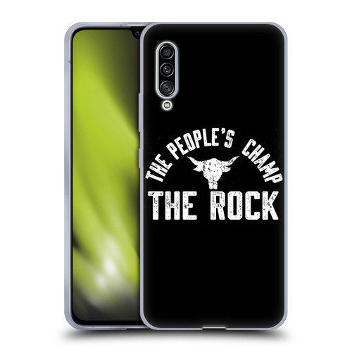 WWE The Rock The People's Champ Soft Gel Case for Samsung Galaxy A90 5G (2019)