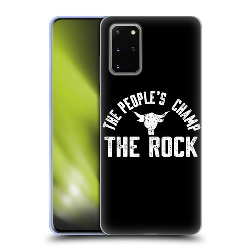 WWE The Rock The People's Champ Soft Gel Case for Samsung Galaxy S20+ / S20+ 5G