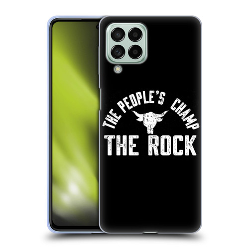 WWE The Rock The People's Champ Soft Gel Case for Samsung Galaxy M53 (2022)