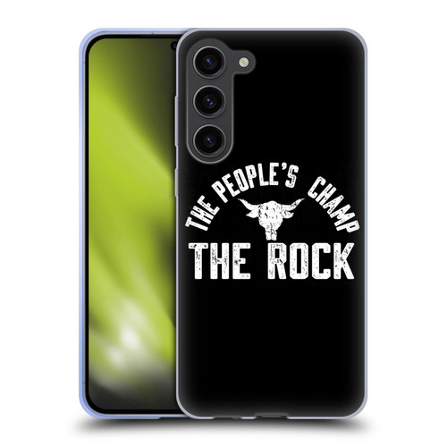 WWE The Rock The People's Champ Soft Gel Case for Samsung Galaxy S23+ 5G