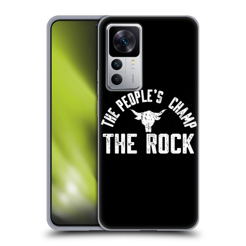 WWE The Rock The People's Champ Soft Gel Case for Xiaomi 12T 5G / 12T Pro 5G / Redmi K50 Ultra 5G