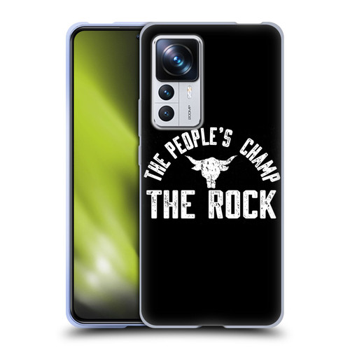 WWE The Rock The People's Champ Soft Gel Case for Xiaomi 12T Pro