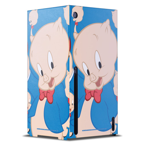 Looney Tunes Graphics and Characters Porky Pig Game Console Wrap Case Cover for Microsoft Xbox Series X