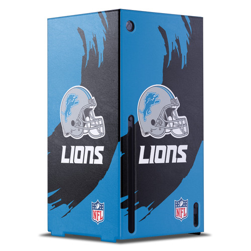 NFL Detroit Lions Sweep Stroke Game Console Wrap Case Cover for Microsoft Xbox Series X