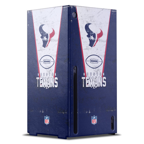 NFL Houston Texans Banner Game Console Wrap Case Cover for Microsoft Xbox Series X