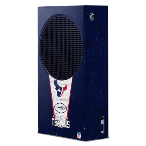 NFL Houston Texans Banner Game Console Wrap Case Cover for Microsoft Xbox Series S Console