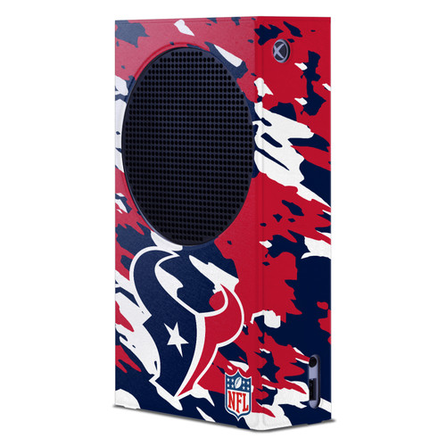 NFL Houston Texans Camou Game Console Wrap Case Cover for Microsoft Xbox Series S Console