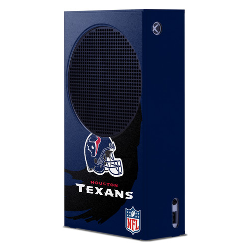 NFL Houston Texans Sweep Stroke Game Console Wrap Case Cover for Microsoft Xbox Series S Console