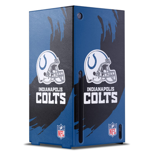 NFL Indianapolis Colts Sweep Stroke Game Console Wrap Case Cover for Microsoft Xbox Series X