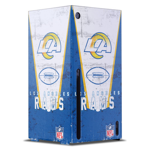 NFL Los Angeles Rams Banner Game Console Wrap Case Cover for Microsoft Xbox Series X