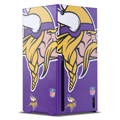 NFL Minnesota Vikings Oversize Game Console Wrap Case Cover for Microsoft Xbox Series X