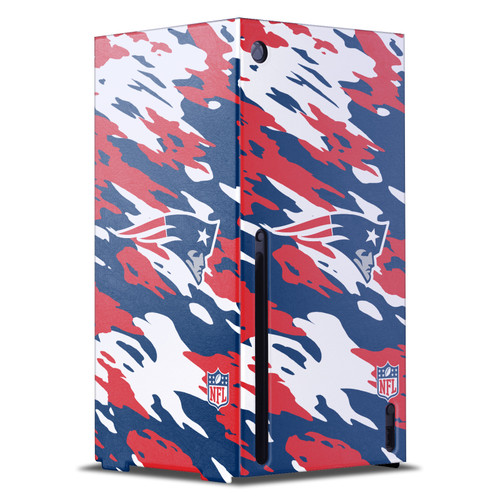 NFL New England Patriots Camou Game Console Wrap Case Cover for Microsoft Xbox Series X