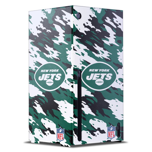 NFL New York Jets Camou Game Console Wrap Case Cover for Microsoft Xbox Series X