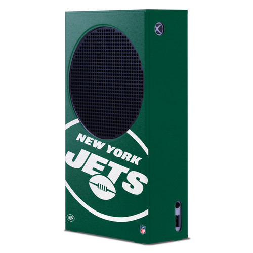 NFL New York Jets Oversize Game Console Wrap Case Cover for Microsoft Xbox Series S Console