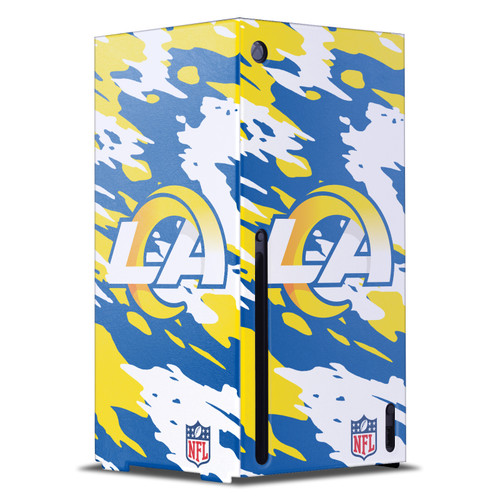 NFL Los Angeles Rams Camou Game Console Wrap Case Cover for Microsoft Xbox Series X