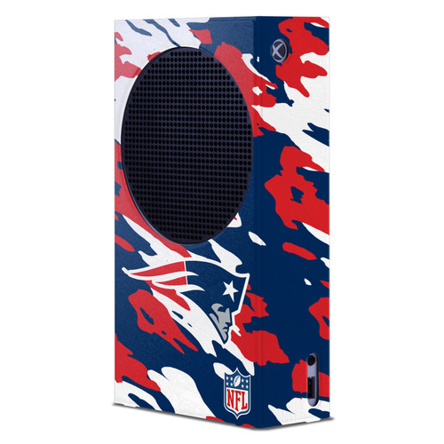 NFL New England Patriots Camou Game Console Wrap Case Cover for Microsoft Xbox Series S Console