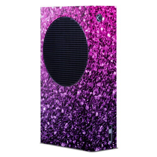 PLdesign Art Mix Purple Pink Game Console Wrap Case Cover for Microsoft Xbox Series S Console