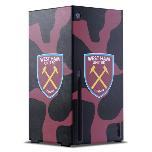 West Ham United FC Art Cow Print Game Console Wrap Case Cover for Microsoft Xbox Series X