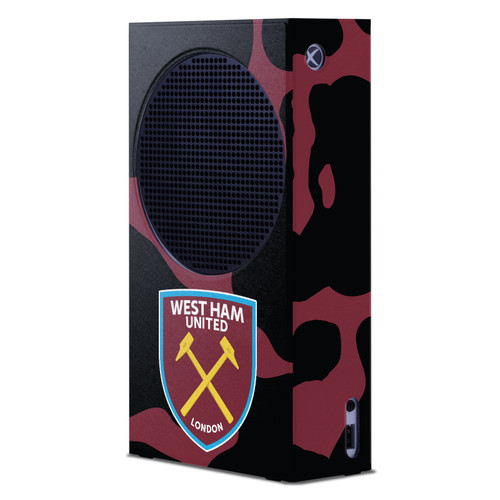 West Ham United FC Art Cow Print Game Console Wrap Case Cover for Microsoft Xbox Series S Console