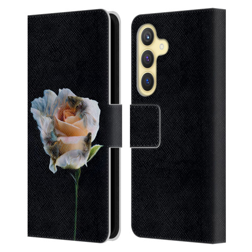 Pixelmated Animals Surreal Pets Betaflower Leather Book Wallet Case Cover For Samsung Galaxy S24 5G