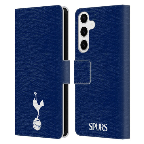 Tottenham Hotspur F.C. Badge Small Cockerel Leather Book Wallet Case Cover For Samsung Galaxy S24+ 5G