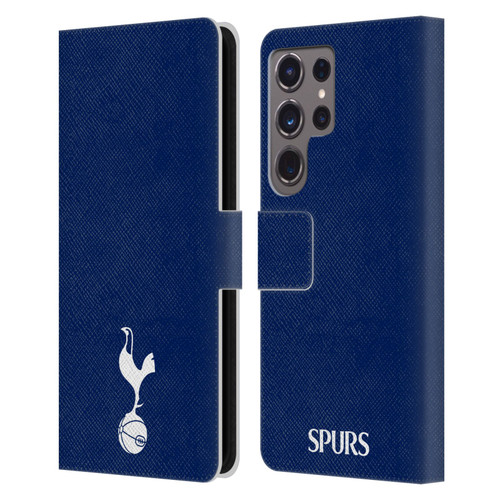 Tottenham Hotspur F.C. Badge Small Cockerel Leather Book Wallet Case Cover For Samsung Galaxy S24 Ultra 5G