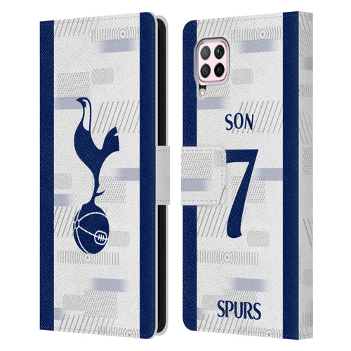 Tottenham Hotspur F.C. 2023/24 Players Son Heung-Min Leather Book Wallet Case Cover For Huawei Nova 6 SE / P40 Lite