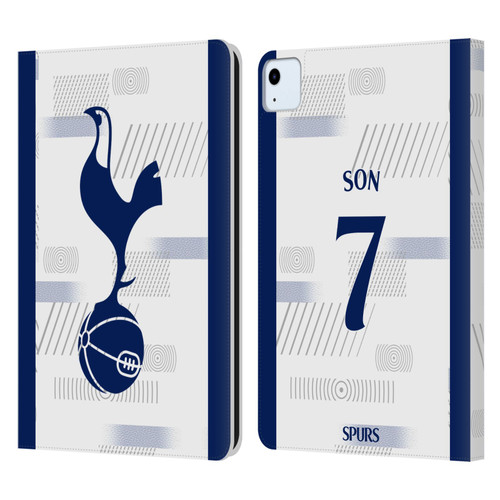 Tottenham Hotspur F.C. 2023/24 Players Son Heung-Min Leather Book Wallet Case Cover For Apple iPad Air 2020 / 2022