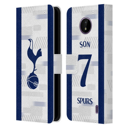 Tottenham Hotspur F.C. 2023/24 Players Son Heung-Min Leather Book Wallet Case Cover For Nokia C10 / C20