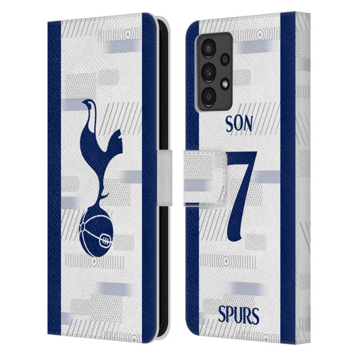 Tottenham Hotspur F.C. 2023/24 Players Son Heung-Min Leather Book Wallet Case Cover For Samsung Galaxy A13 (2022)
