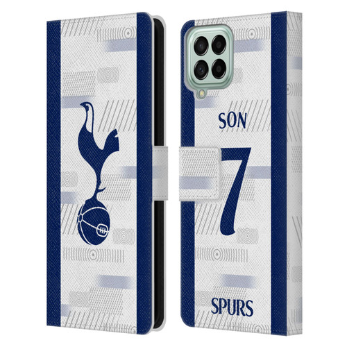 Tottenham Hotspur F.C. 2023/24 Players Son Heung-Min Leather Book Wallet Case Cover For Samsung Galaxy M33 (2022)