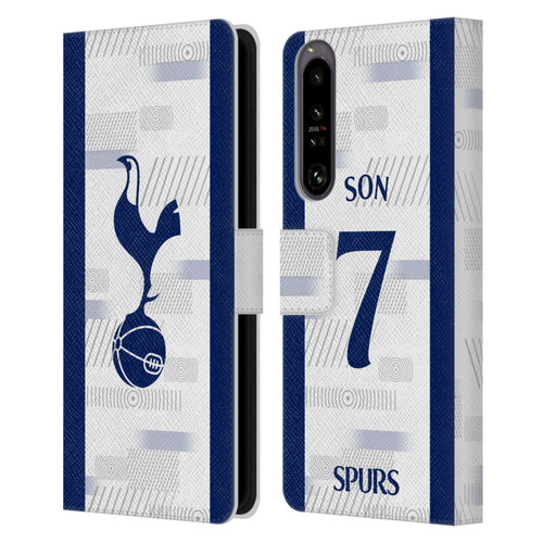 Tottenham Hotspur F.C. 2023/24 Players Son Heung-Min Leather Book Wallet Case Cover For Sony Xperia 1 IV