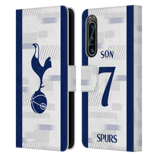 Tottenham Hotspur F.C. 2023/24 Players Son Heung-Min Leather Book Wallet Case Cover For Sony Xperia 5 IV