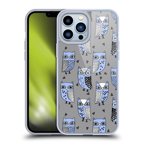 Andrea Lauren Design Birds Owls Soft Gel Case for Apple iPhone 13 Pro Max