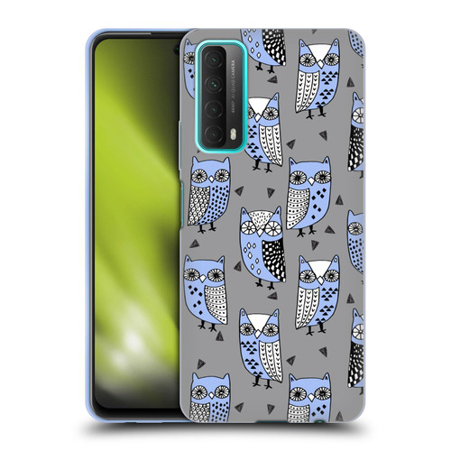 Andrea Lauren Design Birds Owls Soft Gel Case for Huawei P Smart (2021)