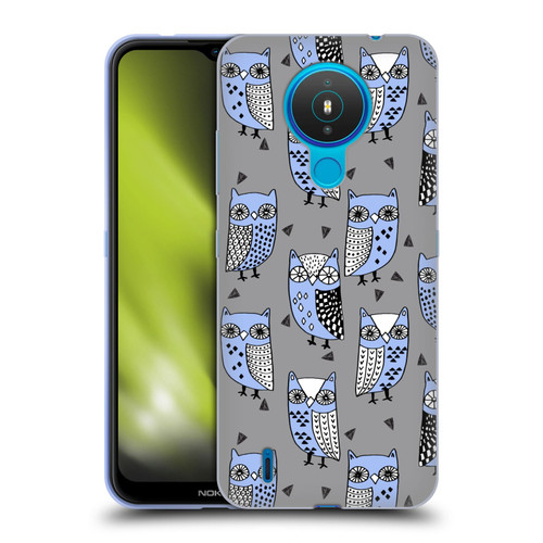 Andrea Lauren Design Birds Owls Soft Gel Case for Nokia 1.4