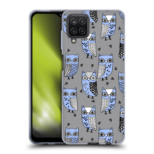 Andrea Lauren Design Birds Owls Soft Gel Case for Samsung Galaxy A12 (2020)