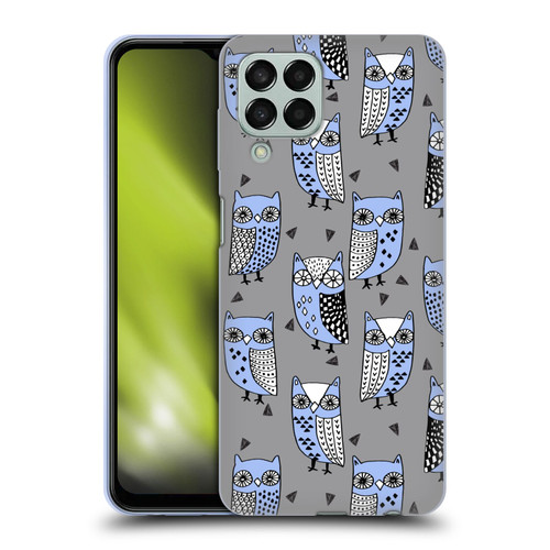 Andrea Lauren Design Birds Owls Soft Gel Case for Samsung Galaxy M33 (2022)