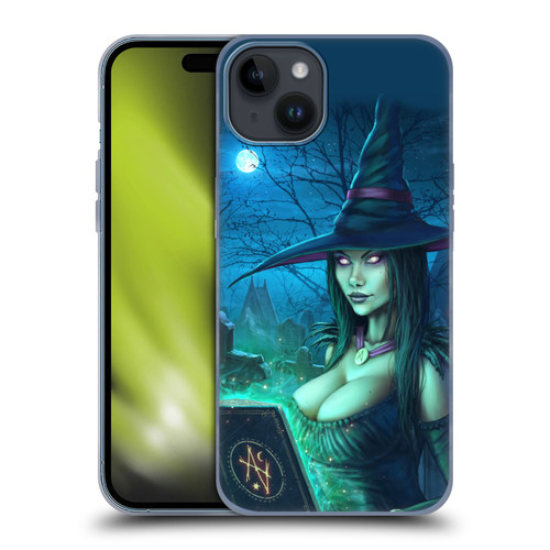 Christos Karapanos Dark Hours Witch Soft Gel Case for Apple iPhone 15 Plus