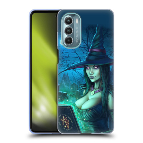 Christos Karapanos Dark Hours Witch Soft Gel Case for Motorola Moto G Stylus 5G (2022)
