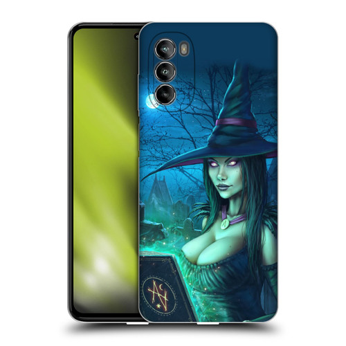 Christos Karapanos Dark Hours Witch Soft Gel Case for Motorola Moto G82 5G